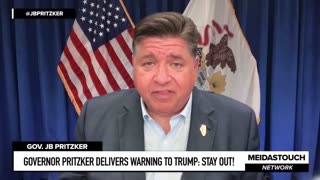 PRITZKER: "Trump seems a little obsessed with me & with Chicago.