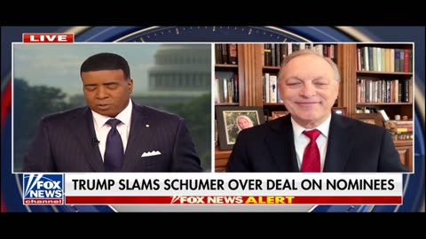 Schumer accused of 'political extortion' as Trump nominees await confirmation