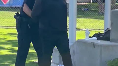 Transtifa member cries while being arrested for assaulting a man
