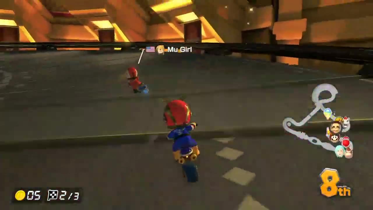 5-2-19 edition of Mario Kart 8 Deluxe. Racing with TheGreatGQ