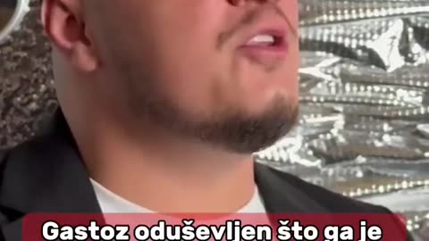 Gastoz saznao da je Vladimir Tomović dosao na humanitarnu zurku