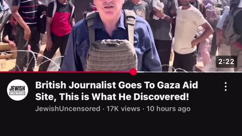 Gaza aid.. THEYRE LYING TO U