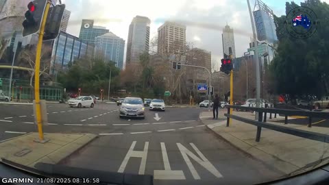 Never seen a right turn like this before