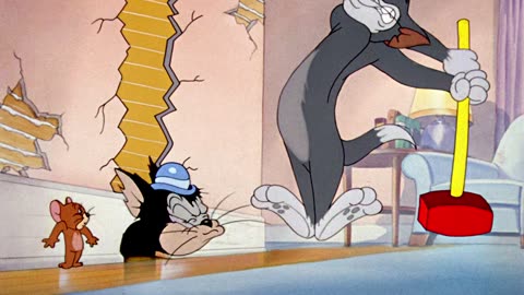 Tom And Jerry S1940E25 - Trap Happy (1080p BluRay x265 Ghost)