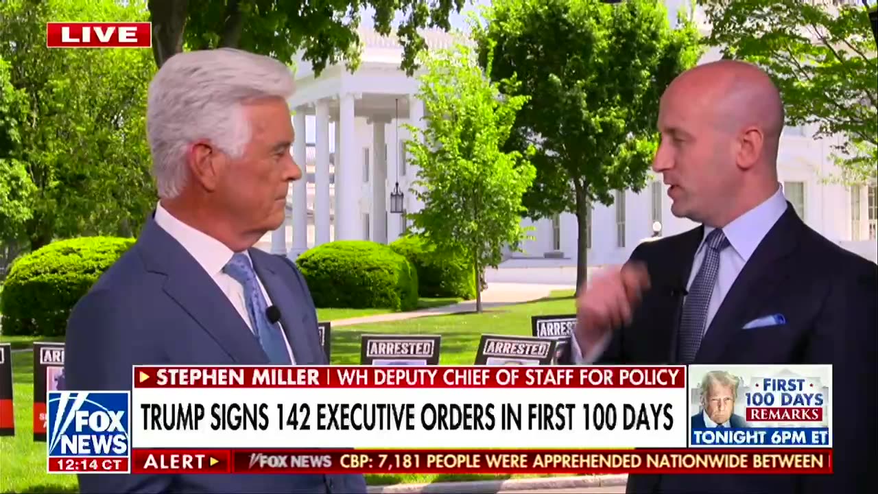 'He's well underwater': Fox News host confronts Stephen Miller with Trump's poor polls