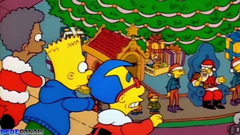 Os Simpsons 1ª temporada Episódio 1 Prêmio de Natal