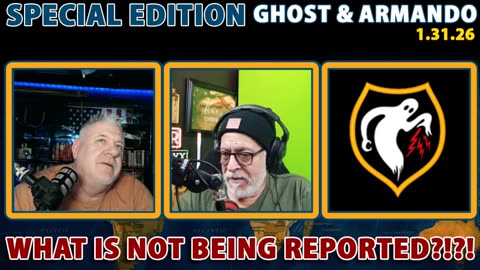 A LIVE Discussion With Ghost & Armando | What is NOT Being Reported On