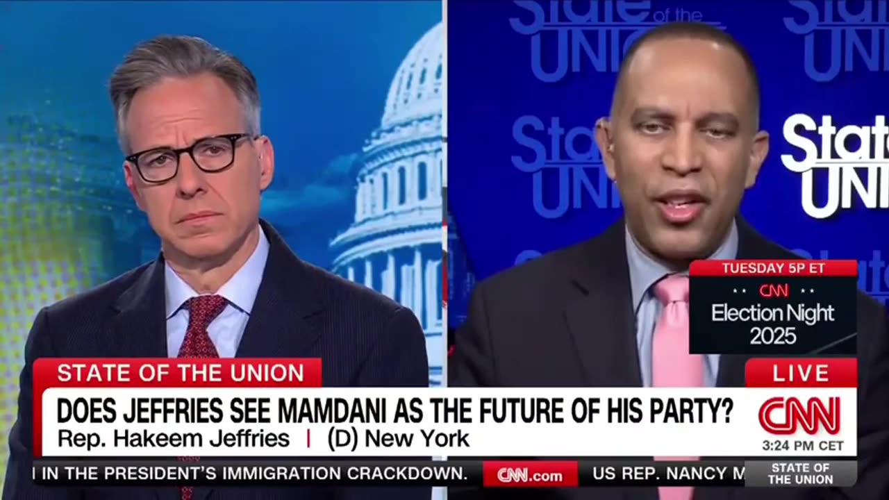 Hakeem Jeffries says Trump Has Gone Too Far