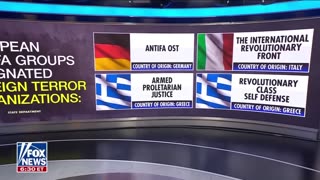 President Trump has designated Antifa in Europe as a "Foreign Terrorist Organization".