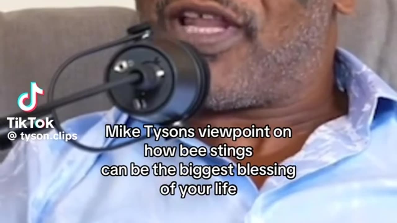 Mike Tyson dropping some knowledge