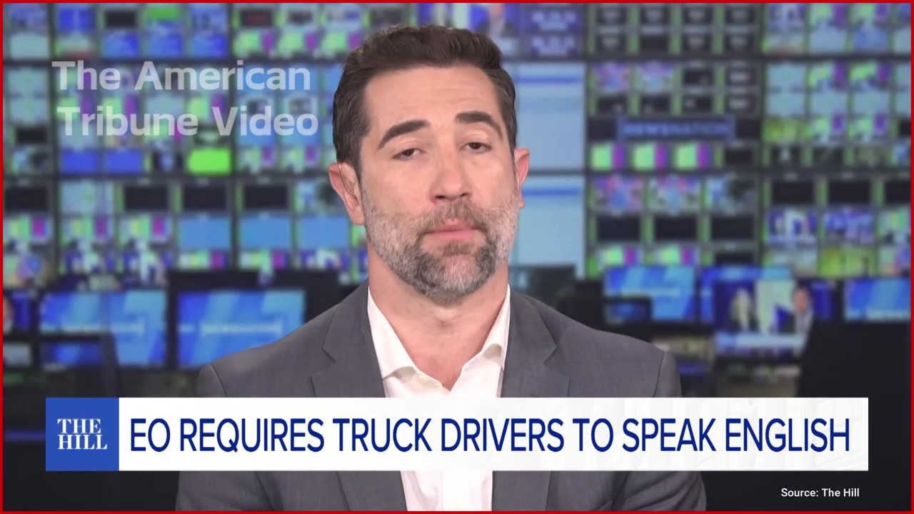 Trump Requires Truck Drivers to Speak English, Pass Literacy Test in Big Win for Americans