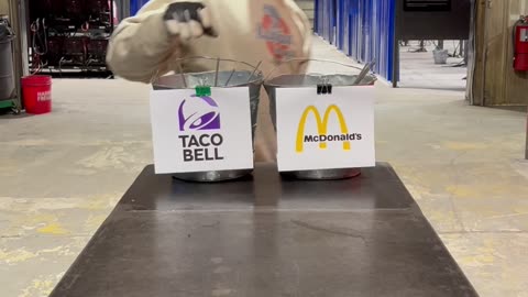 Serious debate in the shop today. Taco Bell vs McDonald’s. Where are you landing?
