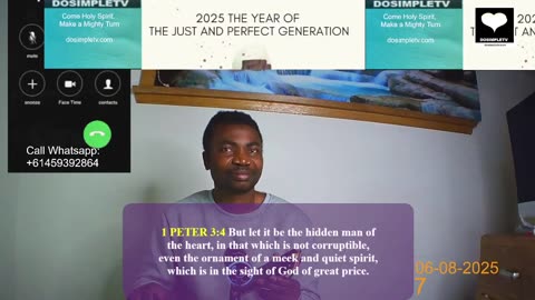 The Minister's Wife. Ask Me Call 7_100 __ 06-08-2025 __ DosimpleTV