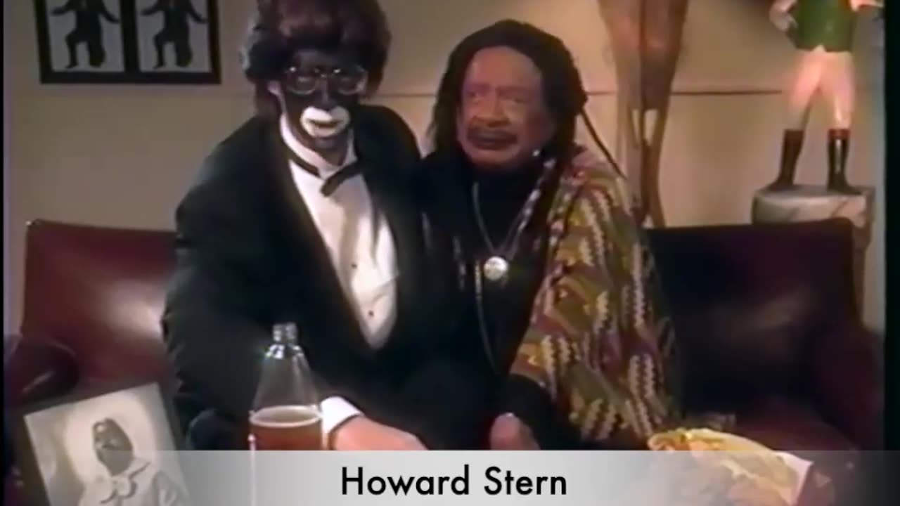 Howard Stern's Blackface video surfaces - Will the Mainstream Media call him a "RACIST?"
