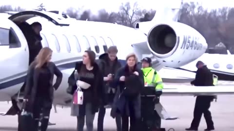 Sen Warren got caught flying private and tried to hide from the cameras. Remember that gem