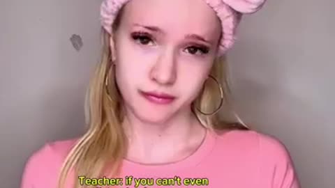 Breaking: Things teachers always say.. #pov #acting #funny #viral