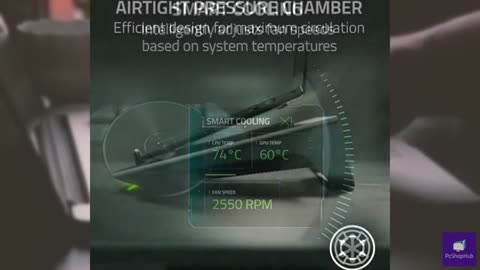 Razer Laptop Cooling Pad: Adaptive Smart - Intelligent Fan Control - Airtight Pr