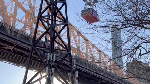 The Roosevelt Island Tram is one of the coolest