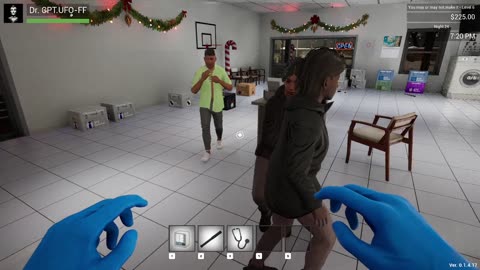 We are playing Cure! Hospital Simulator Christmas Update