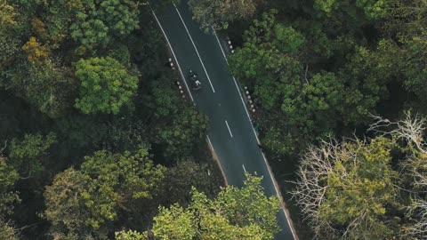 A drone video