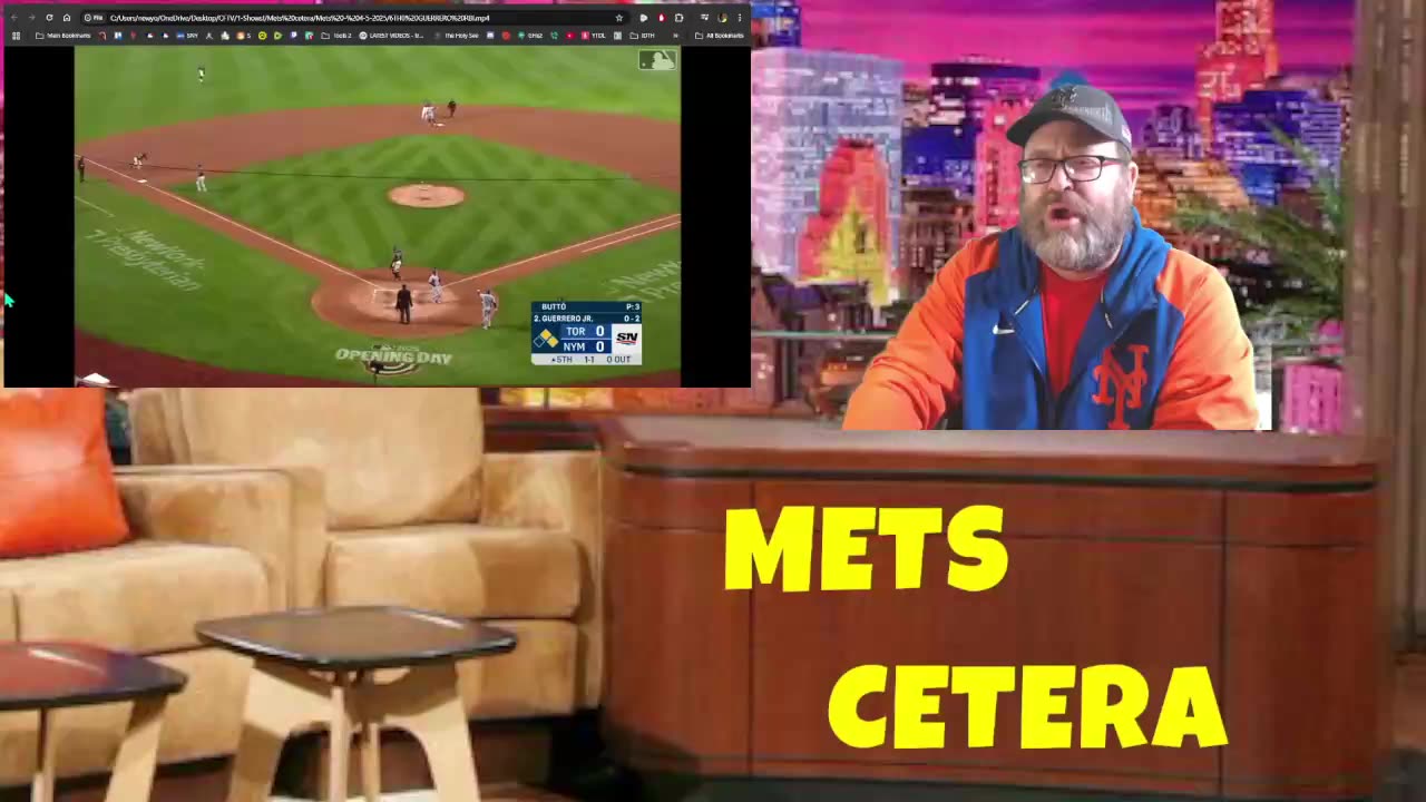 METS VS. BLUE JAYS POST, 4-5-2025 (METS CETERA #4)