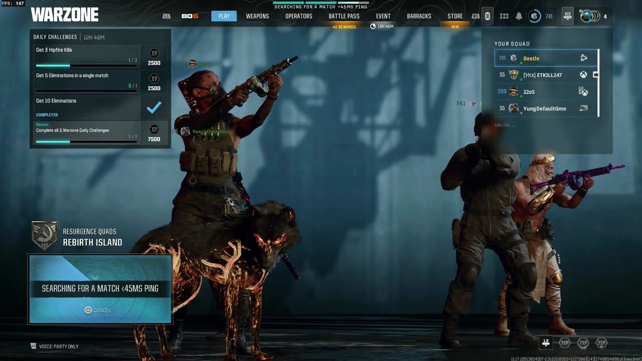 KBM Player uses Controller in Warzone