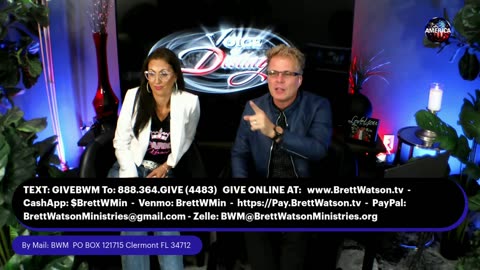Voice of Destiny LIVE - With Dr. Brett & Marianne Watson!