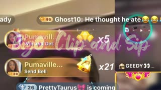 Papi live at the Vegas mall talking to PYT showing location 10/28/25 #bigoclipandsip