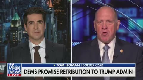 Tom Homan fires off SAVAGE message to Democrats who try to come after him