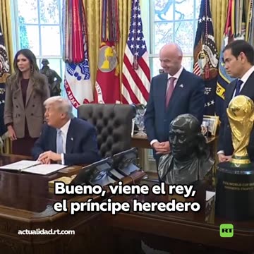 Trump anuncia la llegada del príncipe heredero de Arabia Saudita