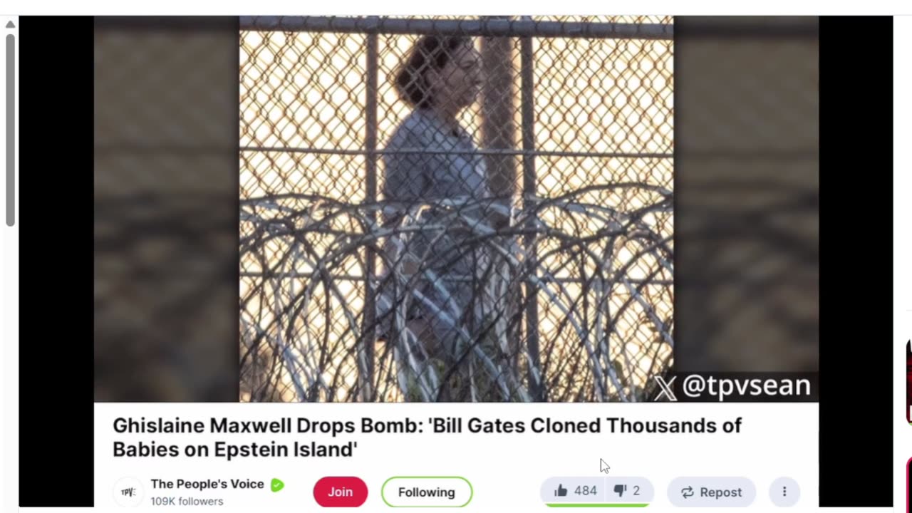 Bill Gates, Epstein ties and good old Glisine Maxwell sick people they are!