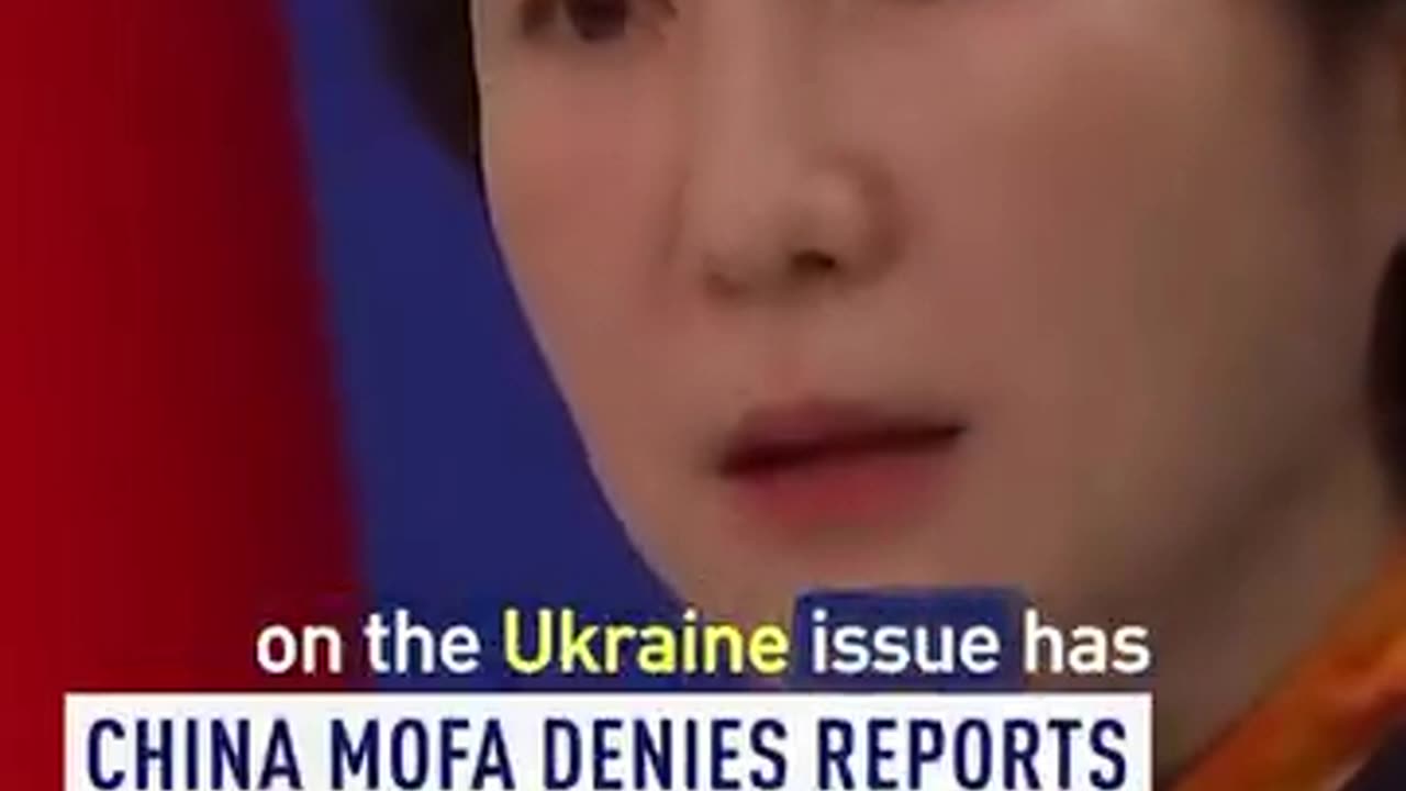 View "China has never provided lethal weapons to any parties to the conflict in Ukraine"
