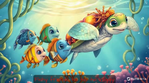 Swim, Baby Turtle, Swim! 🐢 | Fun 3D Animated Kids Song | Learn & Sing with Ocean Friends!
