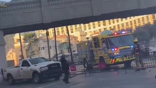 Fire in Las Vegas 7/4/2025