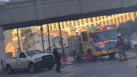 Fire in Las Vegas 7/4/2025