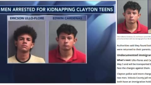 Two “Florida Men” Kidnapped Two Teenage Girls — MSM conveniently Left out they are Illegal Aliens