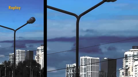 Observations réelles d'OVNI ! Un vaisseau spatial géant en Russie