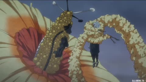 Gabimaru lost to tensen and saved by mei.