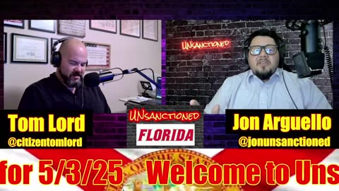 UNsanctioned FLORIDA - #111, May 3, 2025