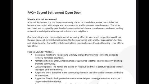 r/goodnews | Website Read | Church surrenders property to build 'sacred settlements' for homeless…
