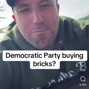 Why Did the Commiefornia Democrat Party Buy Pallets of Bricks?