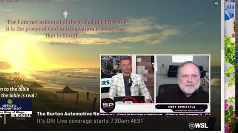 Stew Peters interviews Curt Boolittle they discuss Trump