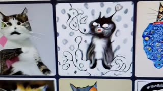 Thinking about cats.