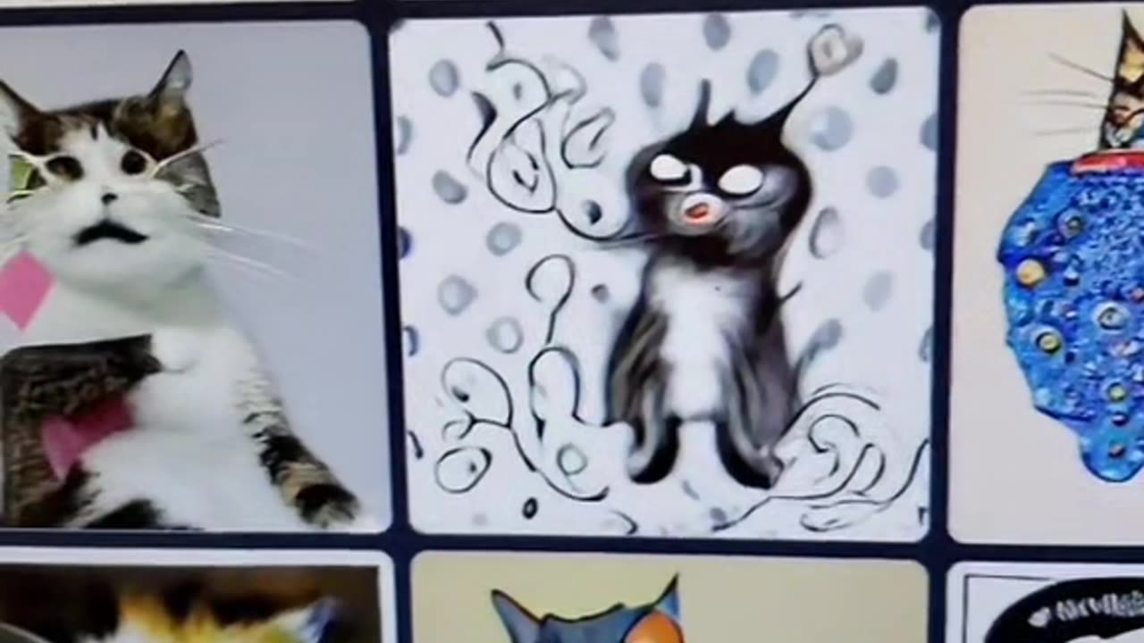Thinking about cats.