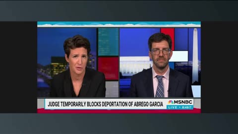 Maddow Paints Abrego-García As Innocent Victim Of Trump, Calls His Case A “Kafkaesque Nightmare”