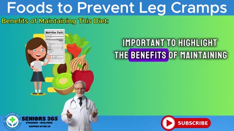 Top 5 Foods to Prevent Leg Cramps in Seniors Strengthen Your Legs_part16