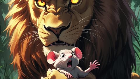 lion and mouse story