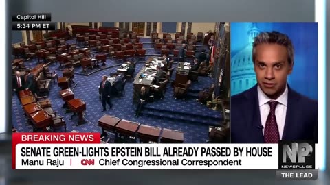 “Senate Unanimously Approves Release of Jeffrey Epstein Case Files”