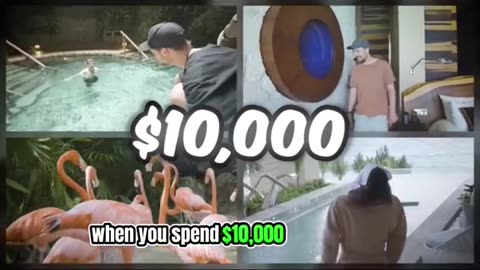 $1 vs $250,000 vacation Part 1