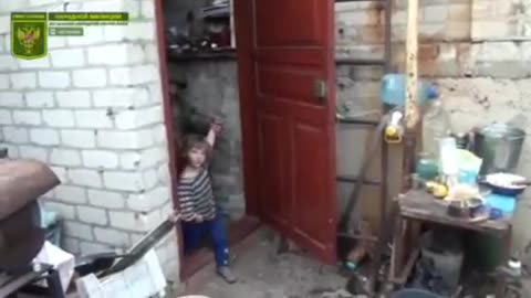 Russian Army Cuts Booby Trap, Save Kids